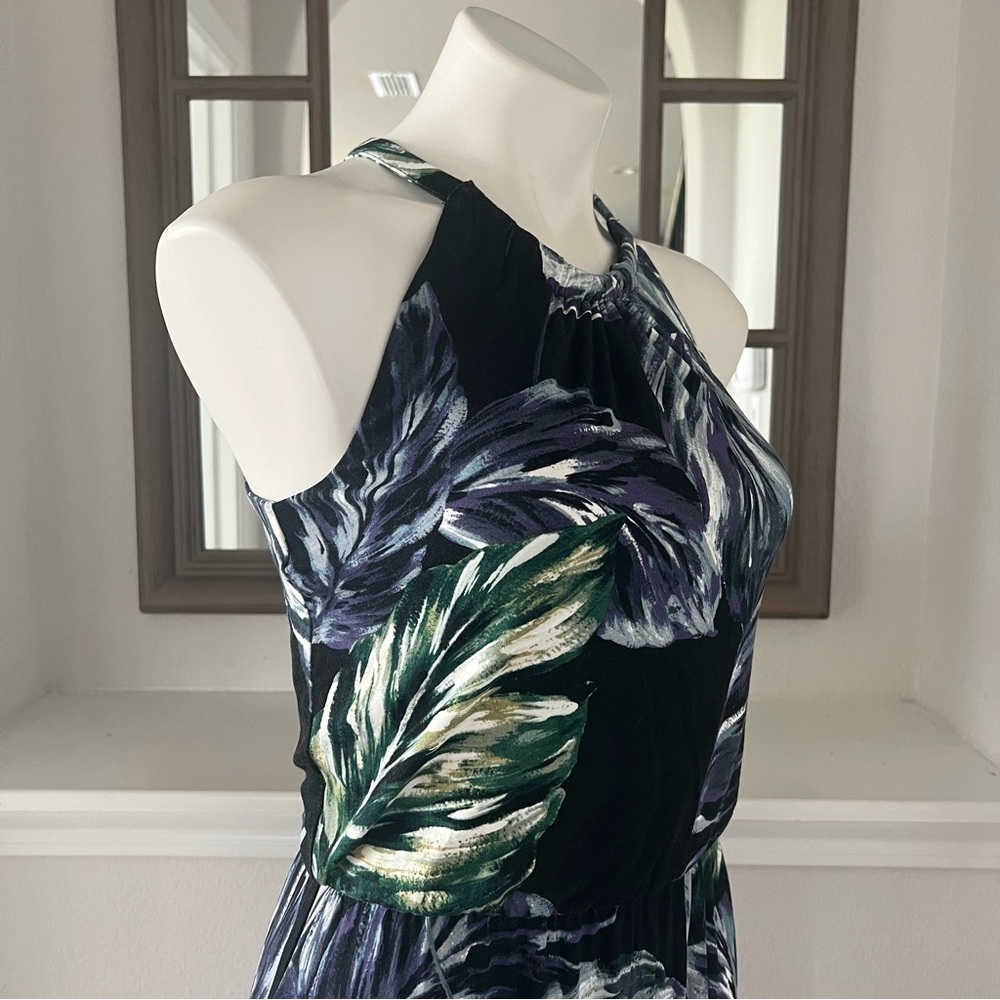 Anthropologie’s Cynthia Rowley Tiered Halter Maxi Dress Size S New w/Tag - Picture 5 of 10